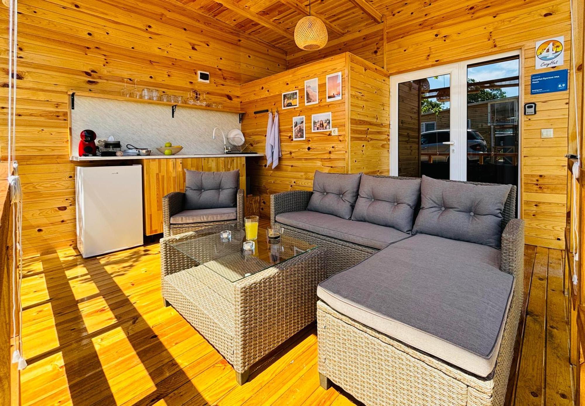 Cozyhut Бунгало Под Наем Chernomorets Buitenkant foto